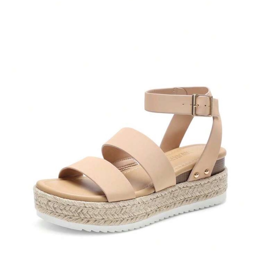 Women's Tan Platform Sandals